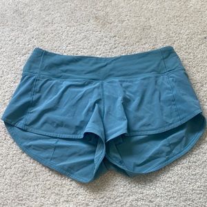 Light Blue Lululemon Shorts
